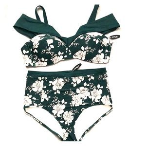 Plus Size Adore Me Swimsuit - High Waisted Bikini